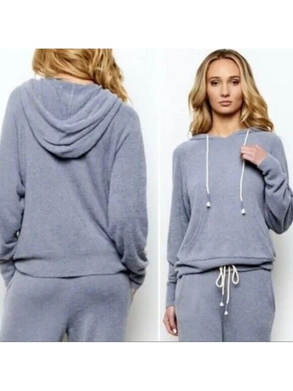 Young Fabulous & Broke Soft French Terry Hoodie Sweatshirt Designer Lounge M